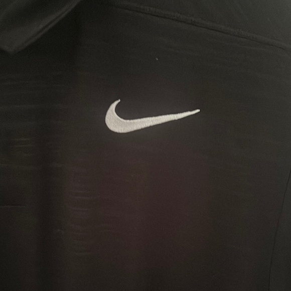 Nike Golf Black Polo Shirt Athletic Performance - Picture 2 of 4